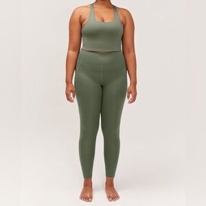 Girlfriend Collective Thyme Compressive Pocket Legging